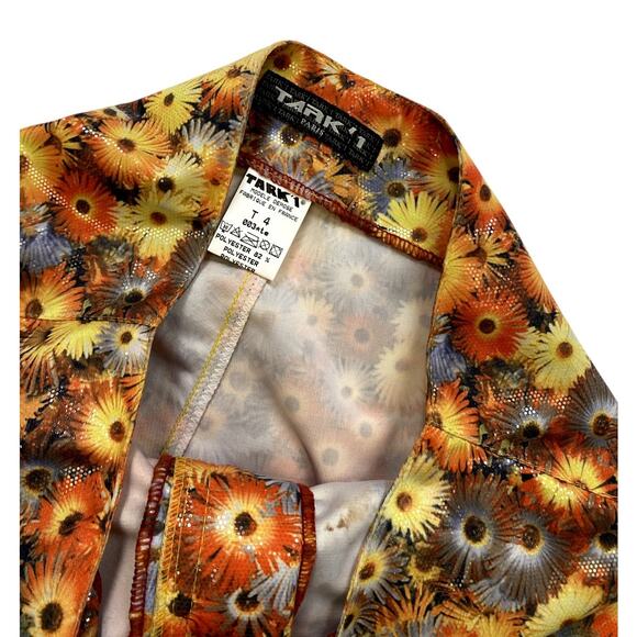 Tark '1 Paris Daisy Print Pants - Picture 3 of 5